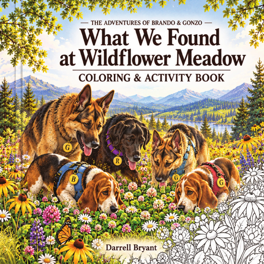 What We Found at Wildflower Meadow Coloring and Activity Book cover